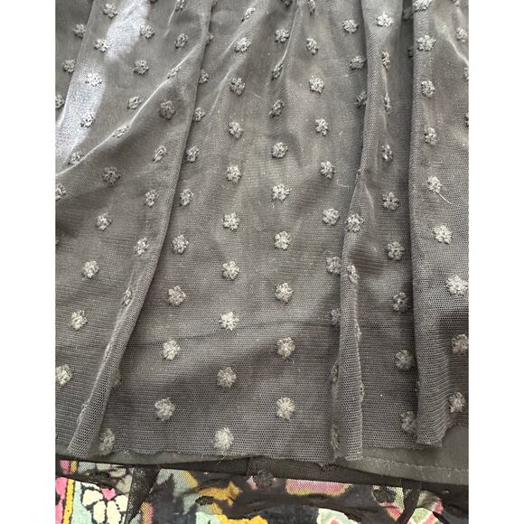 Tuckernuck Black Onyx Wedding Guest Tulle Giselle Formal Maxi Gown Dress Medium - Picture 7 of 15